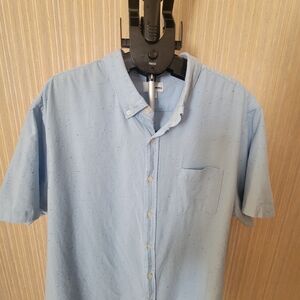 Sonoma Light Blue Casual Button Down Shirt